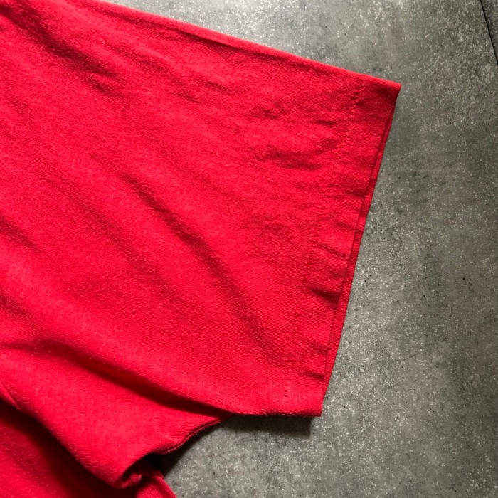 80s メッセージtシャツ USA製 レッド 赤 XL相当 | Vintage.City 古着屋、古着コーデ情報を発信