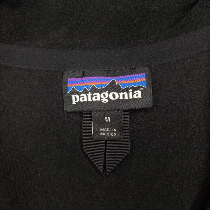 メキシコ製　パタゴニア　フリース　ジャケット　刺繍　企業ロゴ　薄手　ブラック　M | Vintage.City 古着屋、古着コーデ情報を発信
