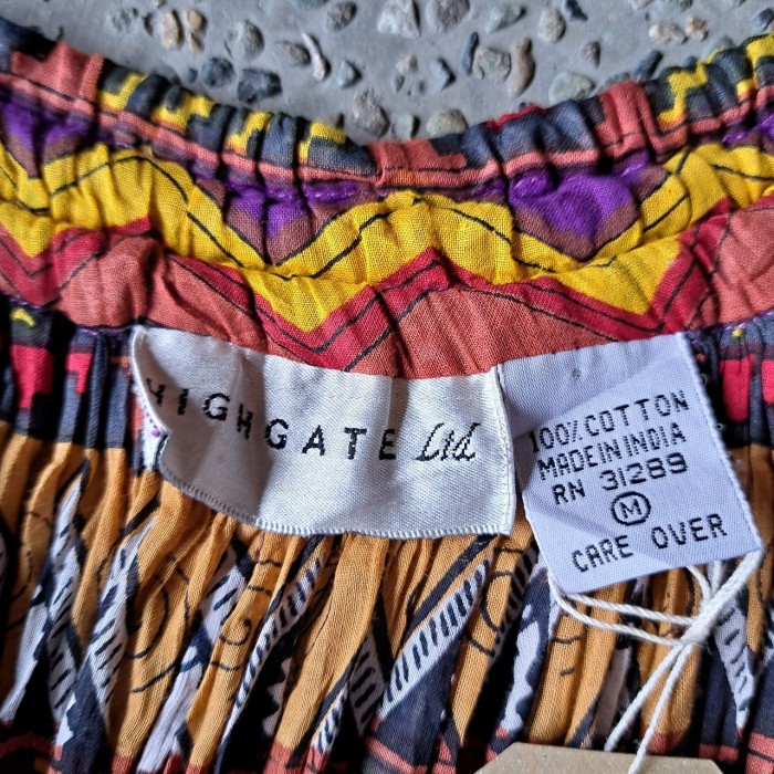 インド製 シースルー エスニックスカート used [304105] | Vintage.City 빈티지숍, 빈티지 코디 정보