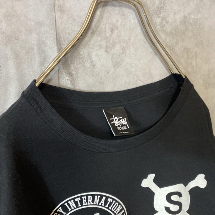 STUSSY multi design logo T-shirt size M 配送A ステューシー　マルチロゴTシャツ　スカル | Vintage.City 古着屋、古着コーデ情報を発信