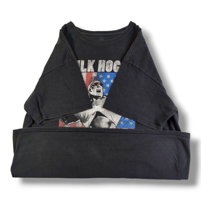 [155]WWE ハルク・ホーガンTシャツ ブラック XL | Vintage.City 빈티지숍, 빈티지 코디 정보
