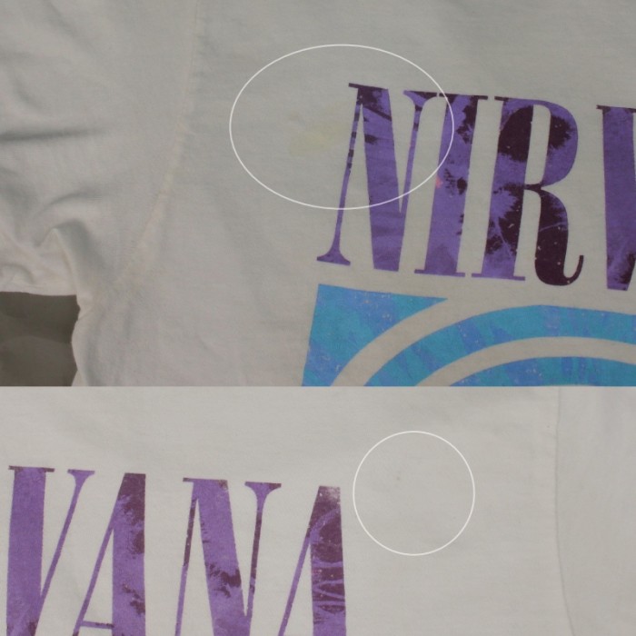 ニルヴァーナ　Tシャツ  WHT　古着 バンドT NIRVANA 【メール便可】 [9019032] | Vintage.City 빈티지숍, 빈티지 코디 정보
