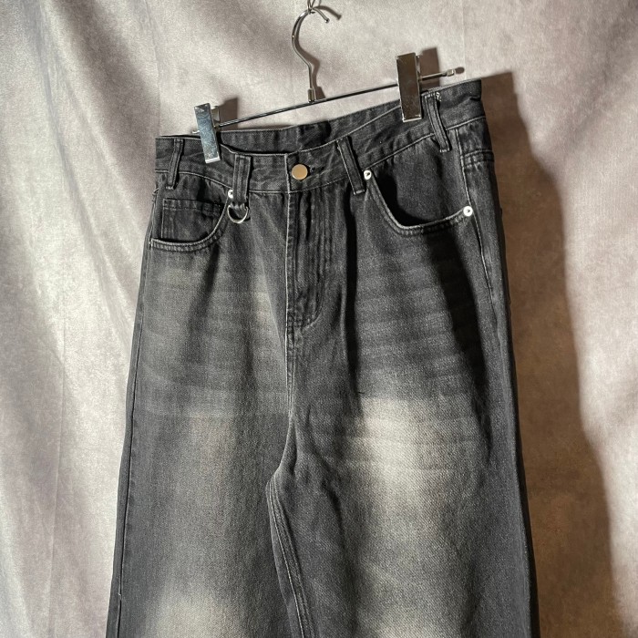 faded denim pants black | Vintage.City 빈티지숍, 빈티지 코디 정보