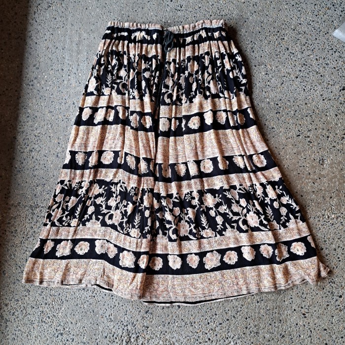 インド製 シースルー エスニックスカート used [304104] | Vintage.City 빈티지숍, 빈티지 코디 정보