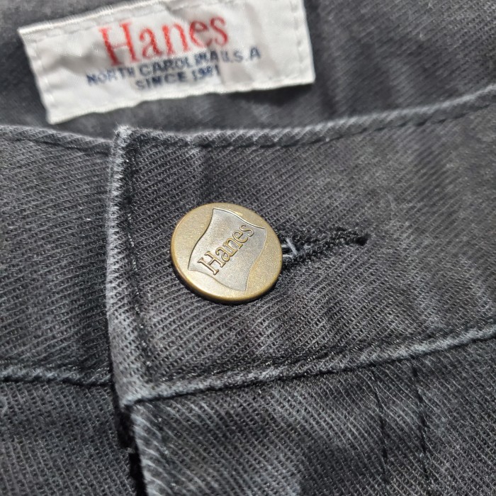 hanes ヘインズ usa アメリカ 黒ブラックデニムジーンズパンツ古着ズボン | Vintage.City 古着屋、古着コーデ情報を発信