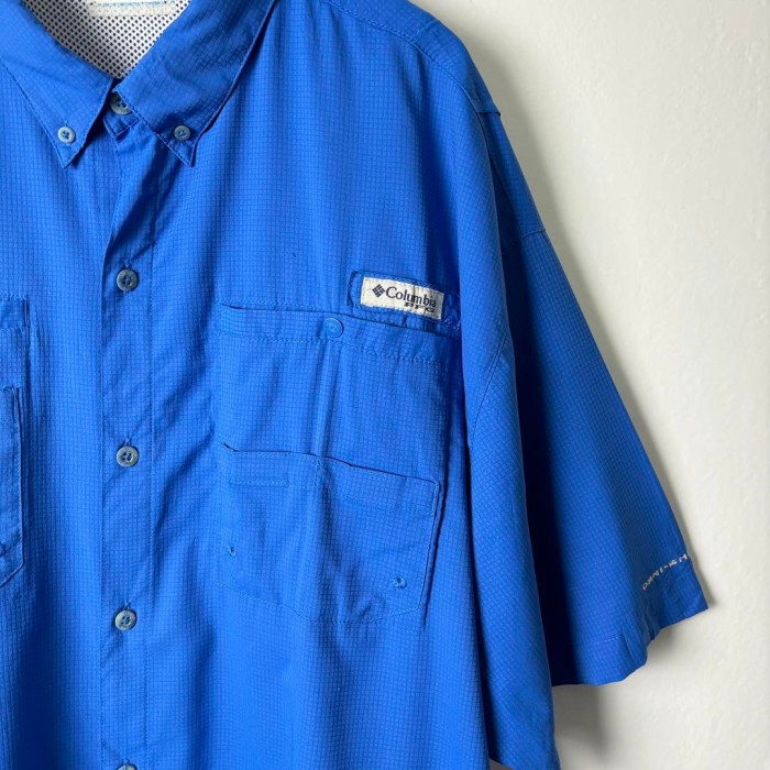 古着 Columbia シャツ 半袖 PFG フィッシングシャツ ブルー 2XL | Vintage.City 빈티지숍, 빈티지 코디 정보