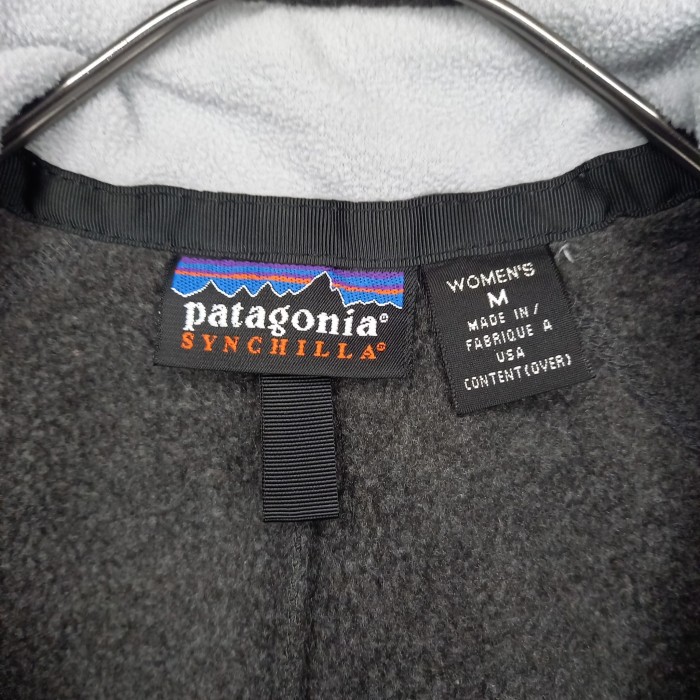 90s　アメリカ製　パタゴニア　シンチラ　フリースベスト　テック系　グレー　M | Vintage.City 古着屋、古着コーデ情報を発信