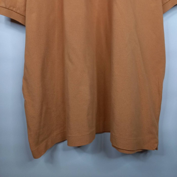 ラコステ　ポロシャツ　半袖　L1212　刺繍ロゴ　シェルボタン　オレンジ　3XL | Vintage.City 古着屋、古着コーデ情報を発信