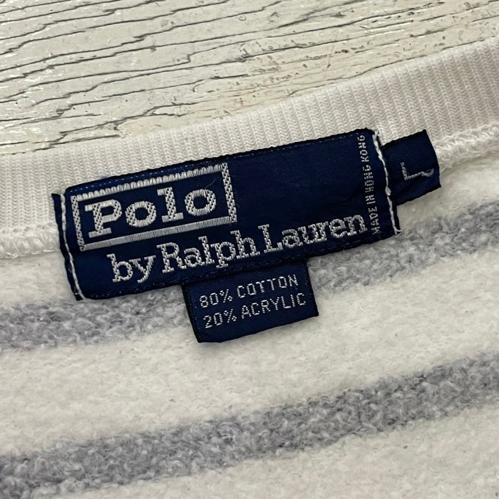 1990's POLO Ralph Lauren / border sweat #F430 | Vintage.City 빈티지숍, 빈티지 코디 정보