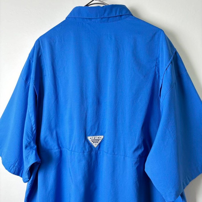 古着 コロンビア シャツ 半袖 PFG フィッシングシャツ ブルー 2XL | Vintage.City 빈티지숍, 빈티지 코디 정보