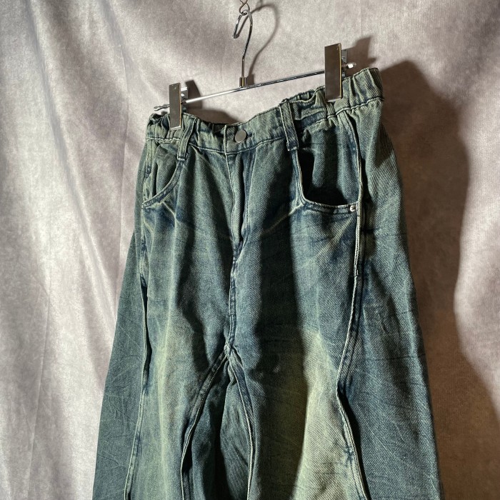 grange faded line denim pants | Vintage.City 古着屋、古着コーデ情報を発信
