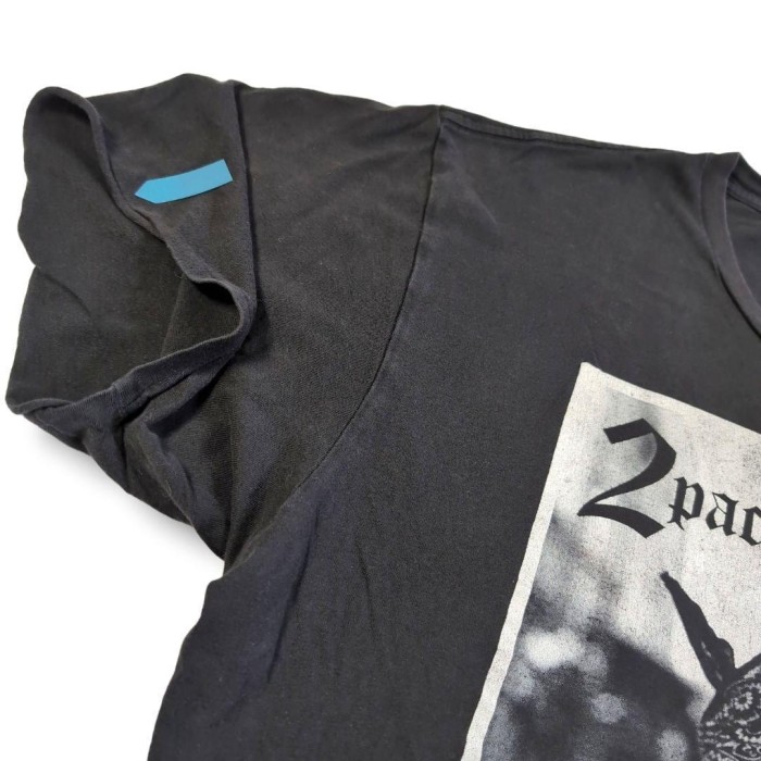 [152]2pac トゥーパック プリントTシャツ ブラック XL | Vintage.City 古着屋、古着コーデ情報を発信