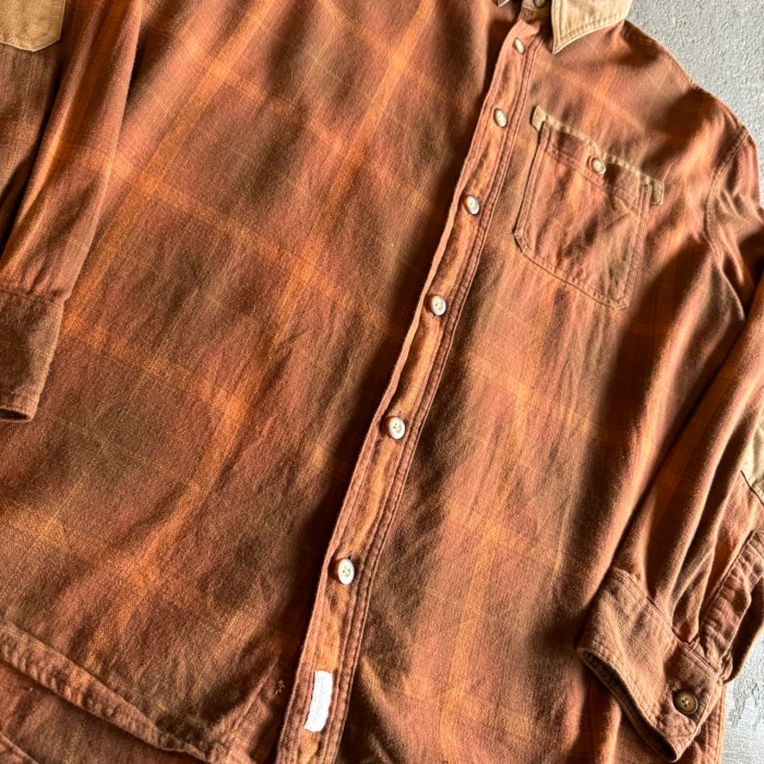 Cabela‘s カベラス cotton l/s check shirts コットンフランネル長袖チェックシャツ | Vintage.City 빈티지숍, 빈티지 코디 정보