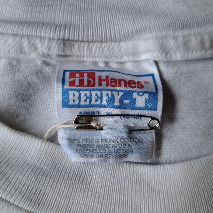 Hanes 両面プリント ポケットTシャツ used [304114] | Vintage.City 빈티지숍, 빈티지 코디 정보