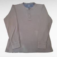 L.L.Bean henry neck thermal long sleeve t-sh | Vintage.City 古着屋、古着コーデ情報を発信