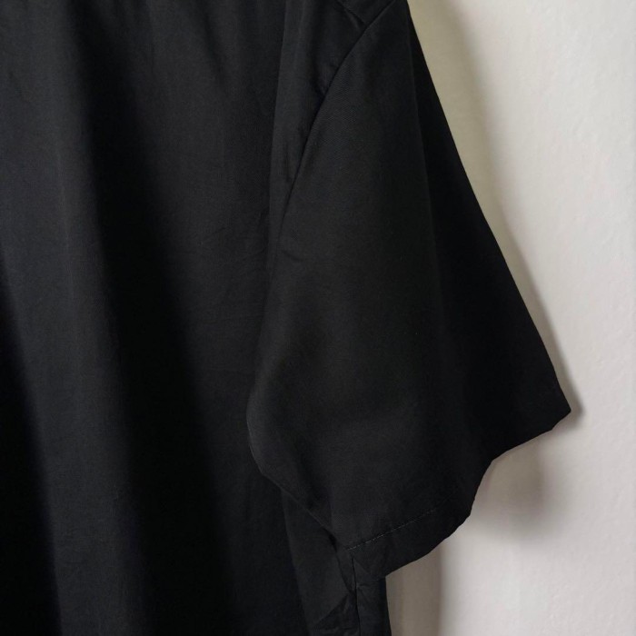 USA古着 ディッキーズ 裾ロゴ シャツ 半袖 ワークシャツ ブラック XL | Vintage.City 빈티지숍, 빈티지 코디 정보