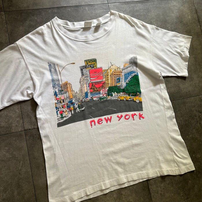80s 企業ロゴtシャツ USA製 ホワイト L | Vintage.City 빈티지숍, 빈티지 코디 정보