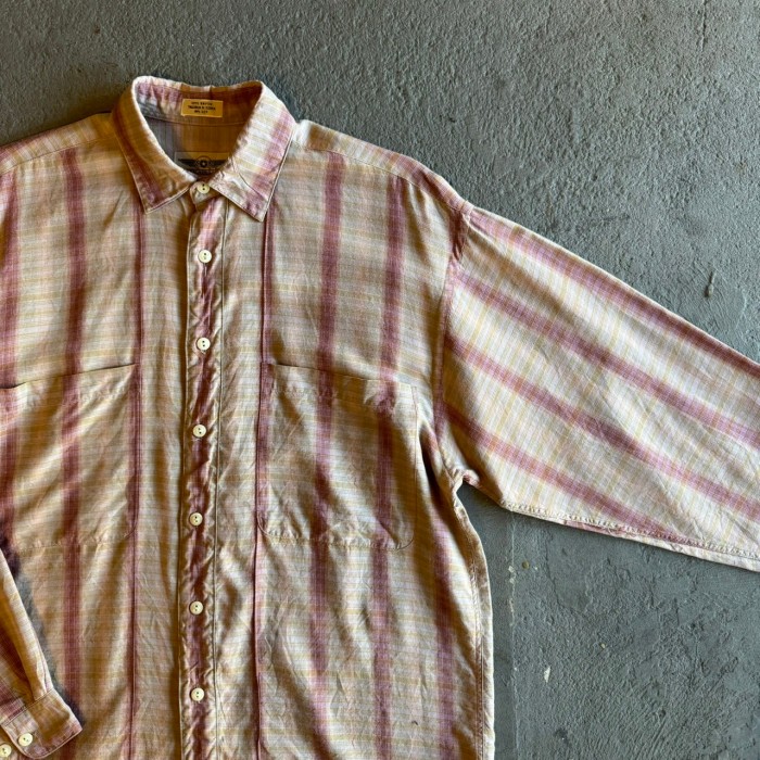 rayon ombre check l/s shirts レーヨンオンブレチェックシャツ | Vintage.City Vintage Shops, Vintage Fashion Trends