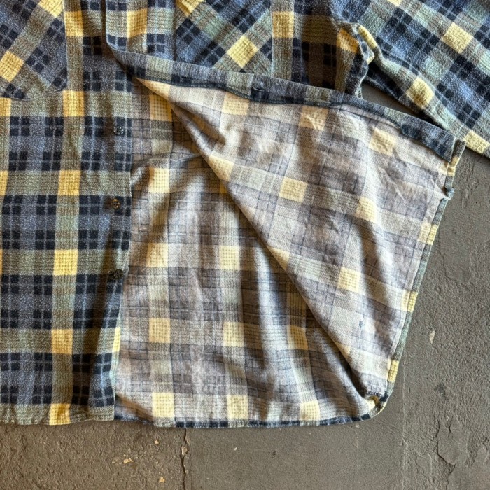80's-80年代 Dickiesディッキーズ print flannel l/s shirts プリントフランネル長袖シャツ | Vintage.City 古着屋、古着コーデ情報を発信