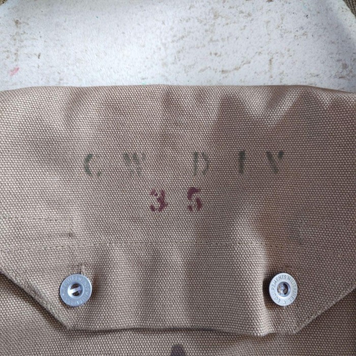 M38　フレンチミリタリー　ブレッドショルダーバッグ　ハンドステンシル | Vintage.City 古着屋、古着コーデ情報を発信