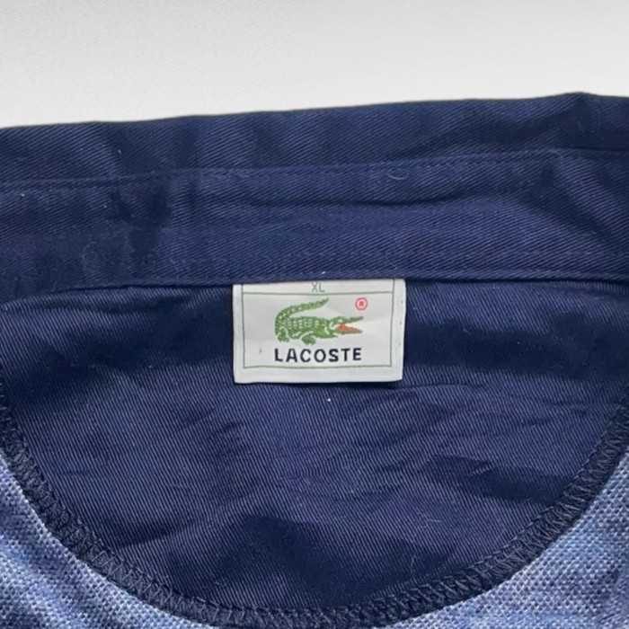 USED ラコステ XL チェック柄 ハーフボタンシャツ | Vintage.City 빈티지숍, 빈티지 코디 정보