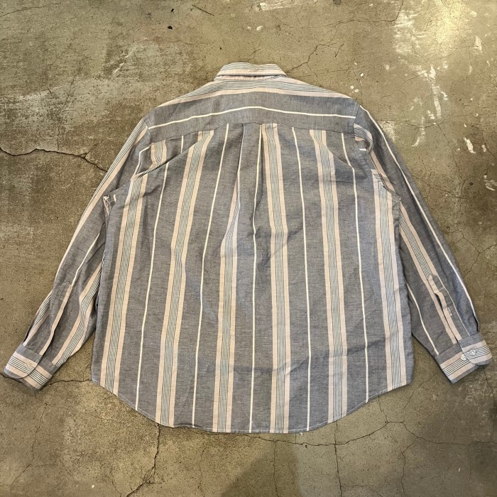 SADDLEBRED stripe design BD shirt | Vintage.City 빈티지숍, 빈티지 코디 정보