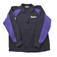 FedEx / フェデックス Half Zip Sweatshirt -S～M- | Vintage.City 빈티지숍, 빈티지 코디 정보