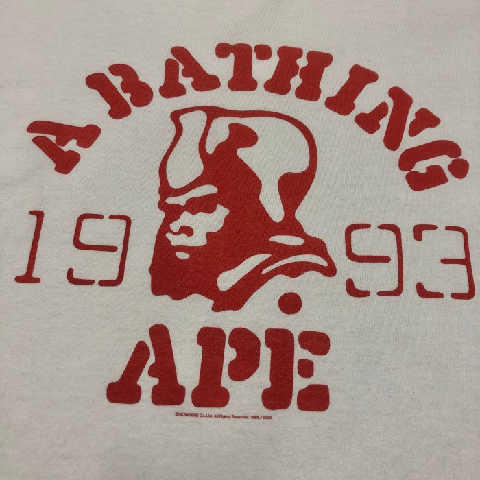 A BATHING APE/Logo print Tee/L/ロゴプリントT/Tシャツ/3連プリント/ホワイト/BAPE/アベイシングエイプ/裏原/古着 | Vintage.City Vintage Shops, Vintage Fashion Trends