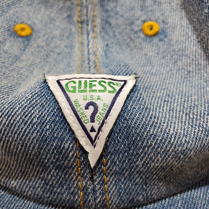 guess Jeans usa ゲスジーンズアメリカ デニムキャップ帽子 古着 | Vintage.City 古着屋、古着コーデ情報を発信