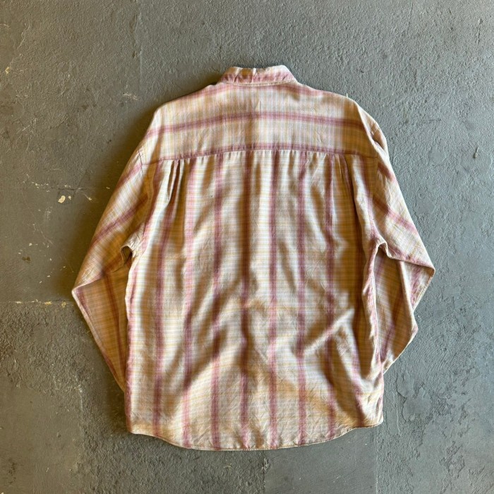 rayon ombre check l/s shirts レーヨンオンブレチェックシャツ | Vintage.City 古着屋、古着コーデ情報を発信