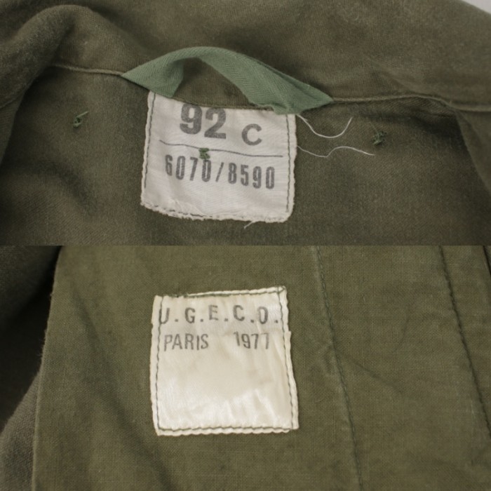 フランス軍 M64 フィールドジャケット 92C [9019042] | Vintage.City 빈티지숍, 빈티지 코디 정보