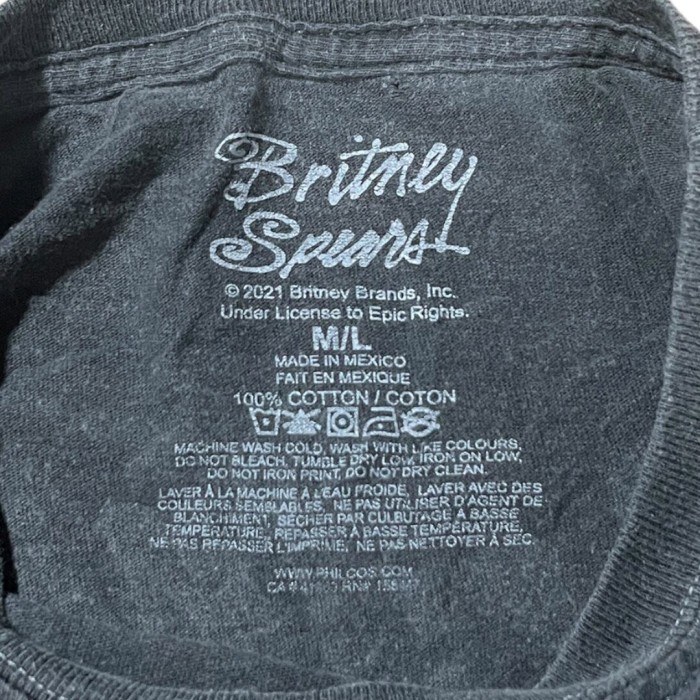 Britney Spiars 1999 tour Band T shirt ブリトニー・スピアーズ バンドTシャツ | Vintage.City 古着屋、古着コーデ情報を発信
