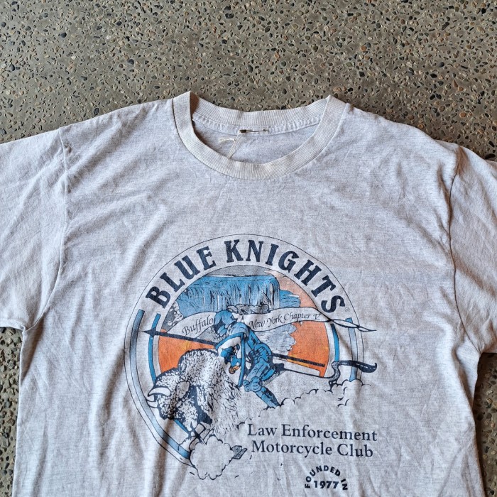 BLUE KNIGHTS プリントTシャツ used [304125] | Vintage.City 빈티지숍, 빈티지 코디 정보