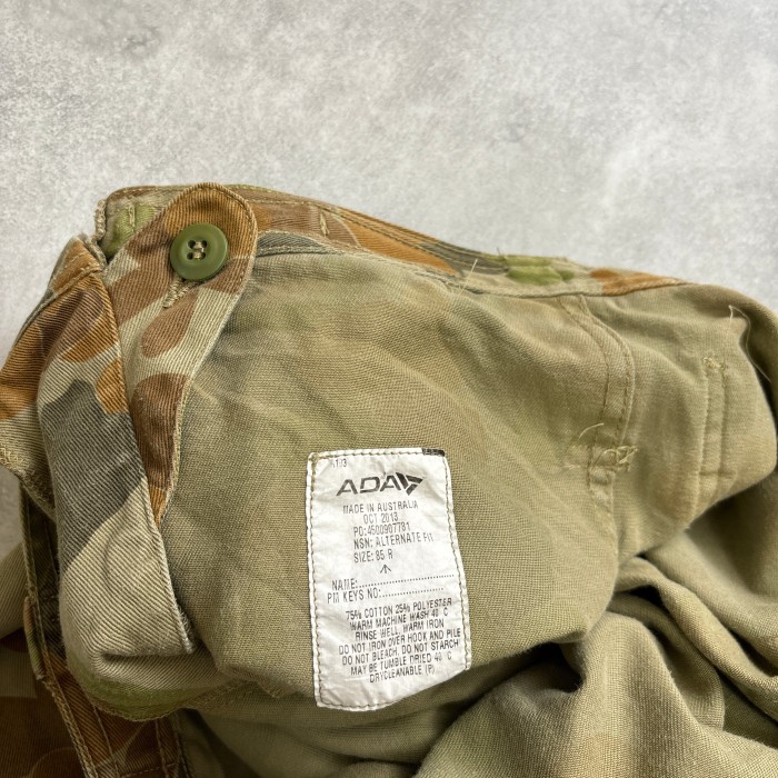 2013年製　オーストラリア軍　FADA カモ　カーゴパンツ　古着　ミリタリー | Vintage.City 古着屋、古着コーデ情報を発信