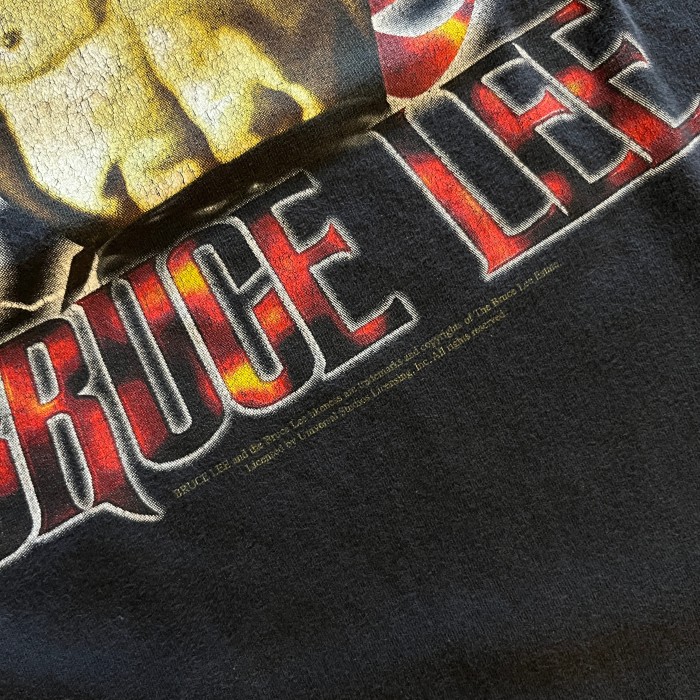90's Bruce Lee Dragon T-shirt ブルースリー ドラゴン 映画 Tee 2XL | Vintage.City 빈티지숍, 빈티지 코디 정보