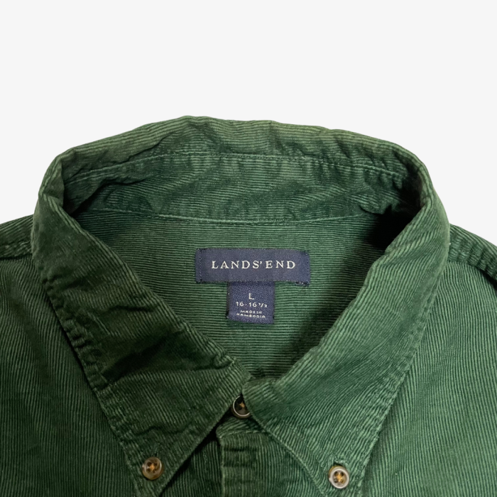 【LANDS'END】細畝 コーデュロイシャツ | Vintage.City 古着屋、古着コーデ情報を発信