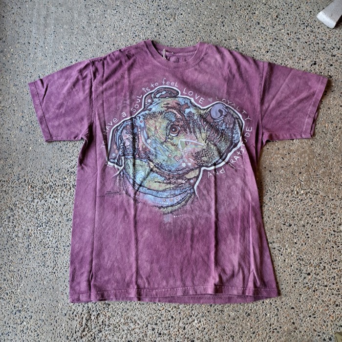 THE MOUNTAIN タイダイプリントTシャツ used [304119] | Vintage.City 빈티지숍, 빈티지 코디 정보