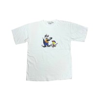 90s Warner Bros Looney Tunes embroidery T shirt ルーニー・テューンズ Tシャツ | Vintage.City 빈티지숍, 빈티지 코디 정보