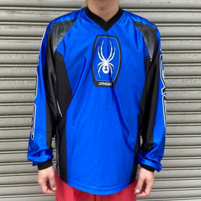 SPYDER スパイダー ゲームシャツ テックファッション ブルー M | Vintage.City 古着屋、古着コーデ情報を発信