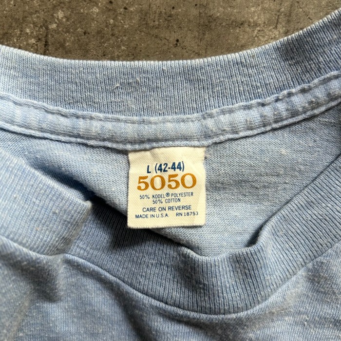 80s tシャツ USA製 L 水色 ユニーク/ジョーク | Vintage.City 빈티지숍, 빈티지 코디 정보