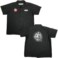 “BOMB TACOS” S/S Print Work Shirt L | Vintage.City 古着屋、古着コーデ情報を発信