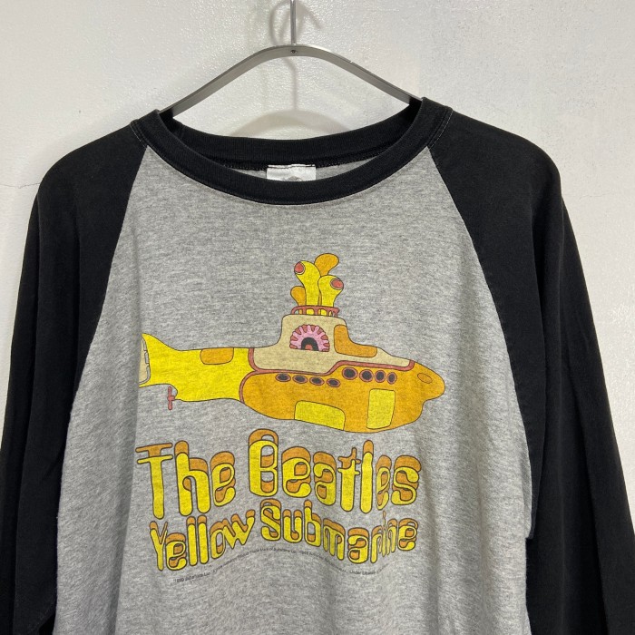希少　90s USA製　BEATLES ラグランTシャツ　イエローサブマリン　XL | Vintage.City 古着屋、古着コーデ情報を発信
