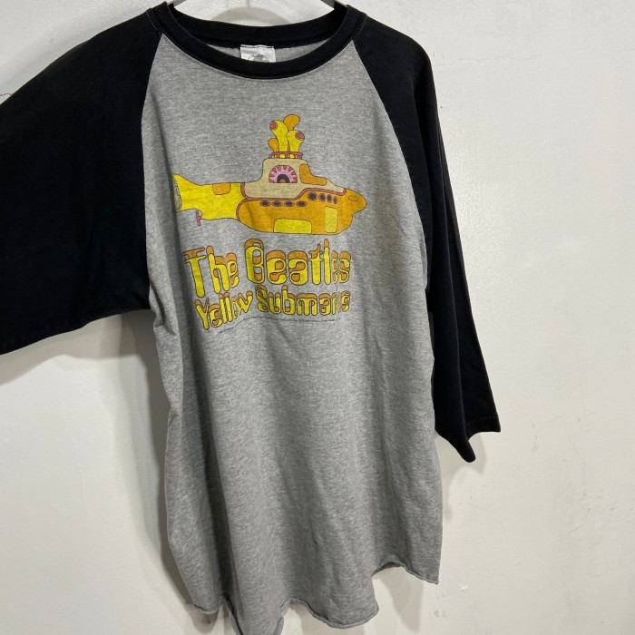 希少　90s USA製　BEATLES ラグランTシャツ　イエローサブマリン　XL | Vintage.City 빈티지숍, 빈티지 코디 정보
