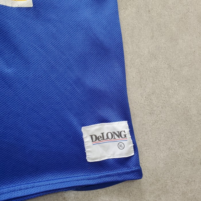 delong デロング ゲームシャツgame shirts 青 ユニフォーム古着 | Vintage.City 古着屋、古着コーデ情報を発信