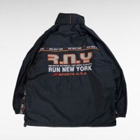 USED RUN NEW YORK L ナイロンジャケット ドローコード付き フード付き | Vintage.City 빈티지숍, 빈티지 코디 정보