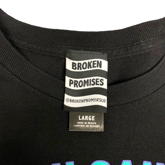 ”BROKEN PROMISES” L/S Sleeve Print Tee | Vintage.City 빈티지숍, 빈티지 코디 정보