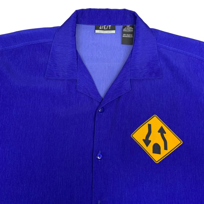 “J/E/T” S/S Open Collar Shirt | Vintage.City 빈티지숍, 빈티지 코디 정보