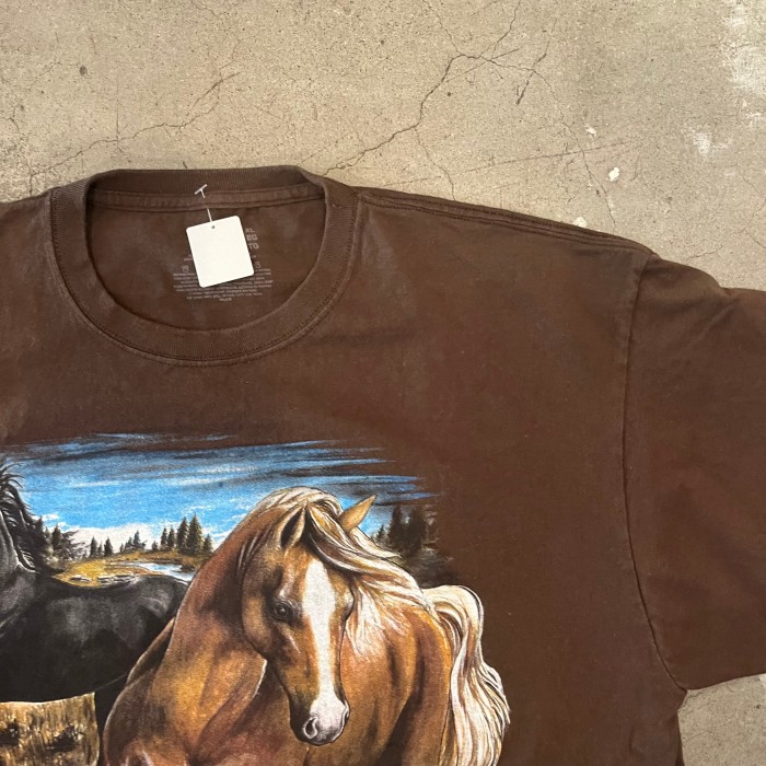 FLUIT OF THE LOOM horse print t-shirt | Vintage.City Vintage Shops, Vintage Fashion Trends