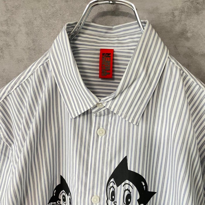 Onitsuka Tiger ✖️ ASTRO BOY multi stripe shirt size M 配送B オニツカタイガー　鉄腕アトム　コラボ　ストライプシャツ　美品　手塚治虫 | Vintage.City Vintage Shops, Vintage Fashion Trends