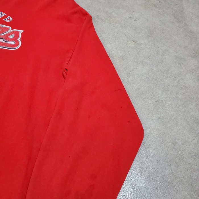 csa メキシコ製mlb クリーブランドインディアンス赤ロングティーシャツt古着 | Vintage.City 빈티지숍, 빈티지 코디 정보